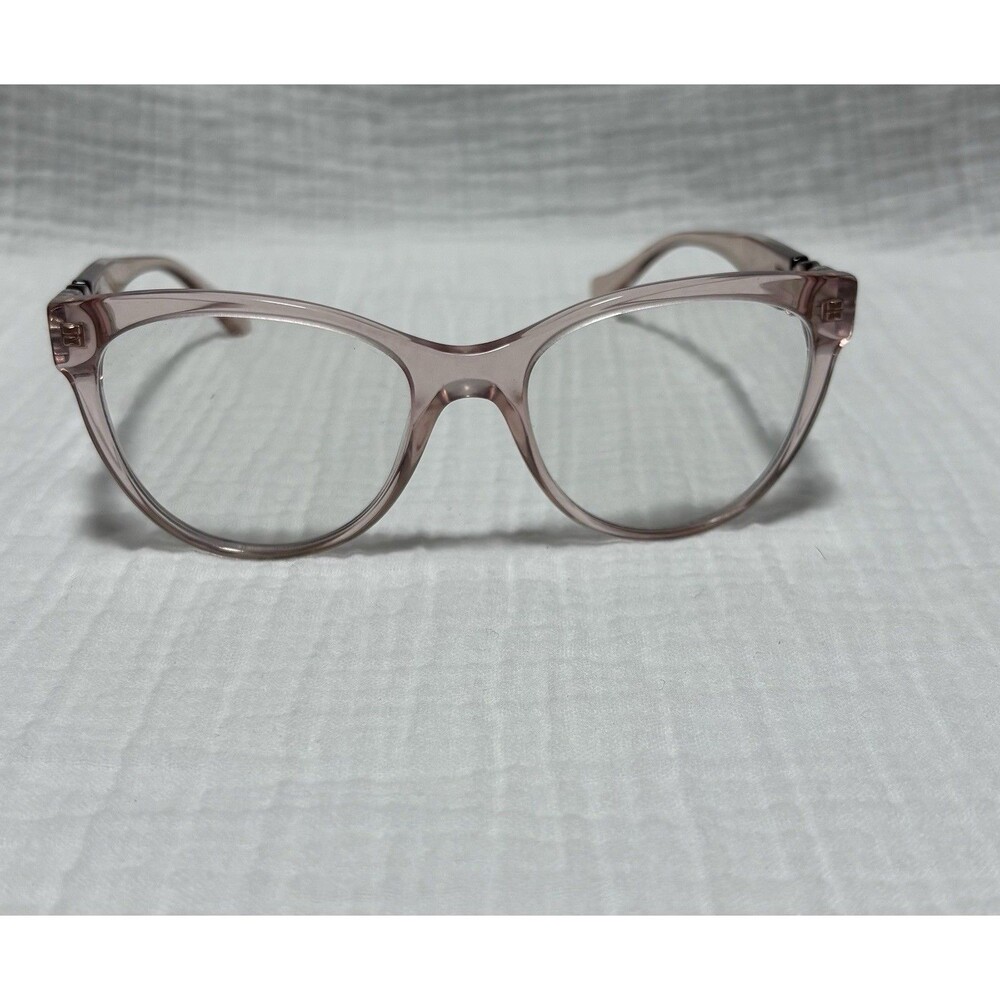 Versace Eyeglasses MOD 3304 5339 Crystal Pink Pale Gold Size 53-18-140mm Italy